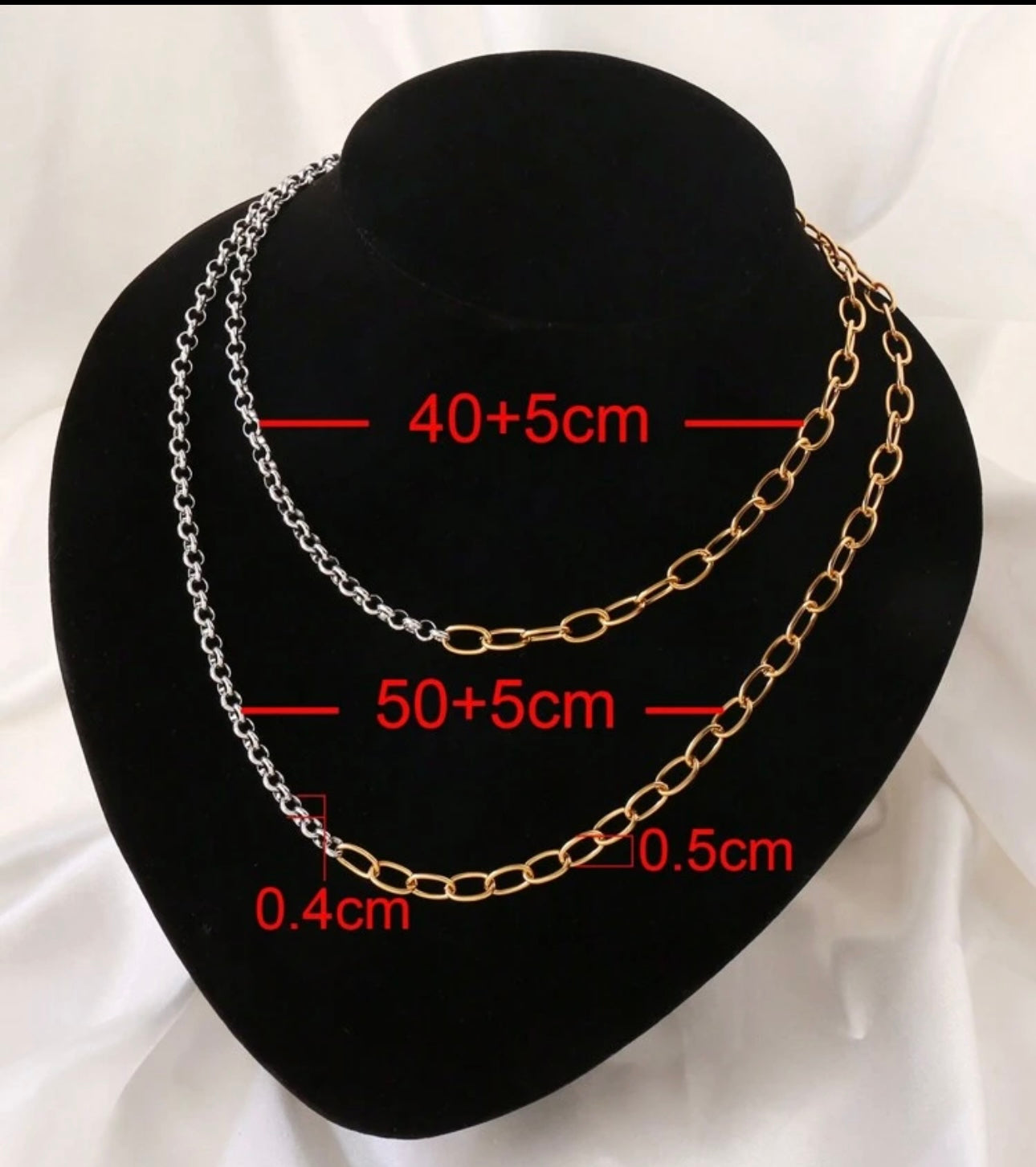 Mixed Metal Necklace