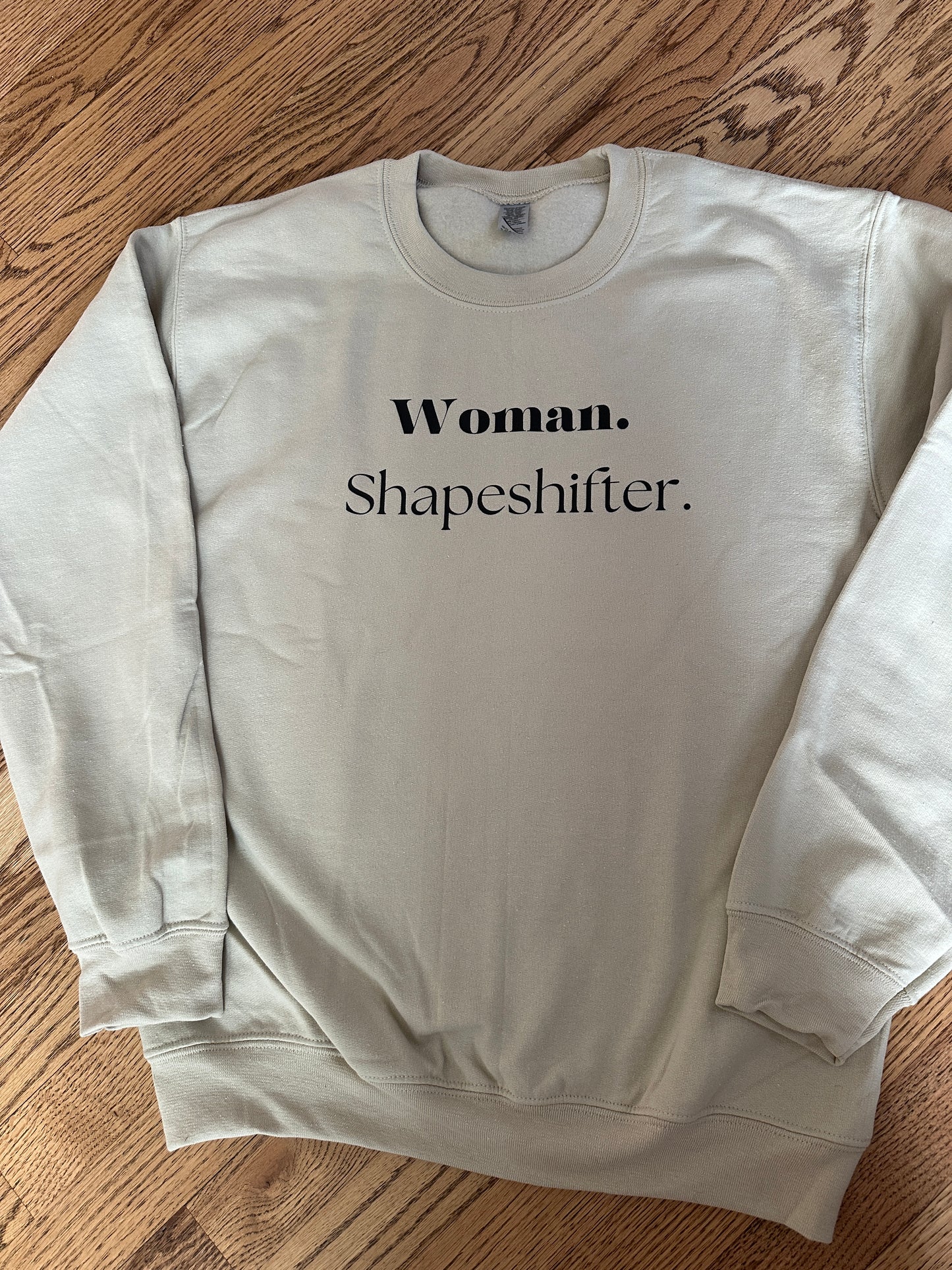 Woman. Shapeshifter Crew Neck Sweatshirt