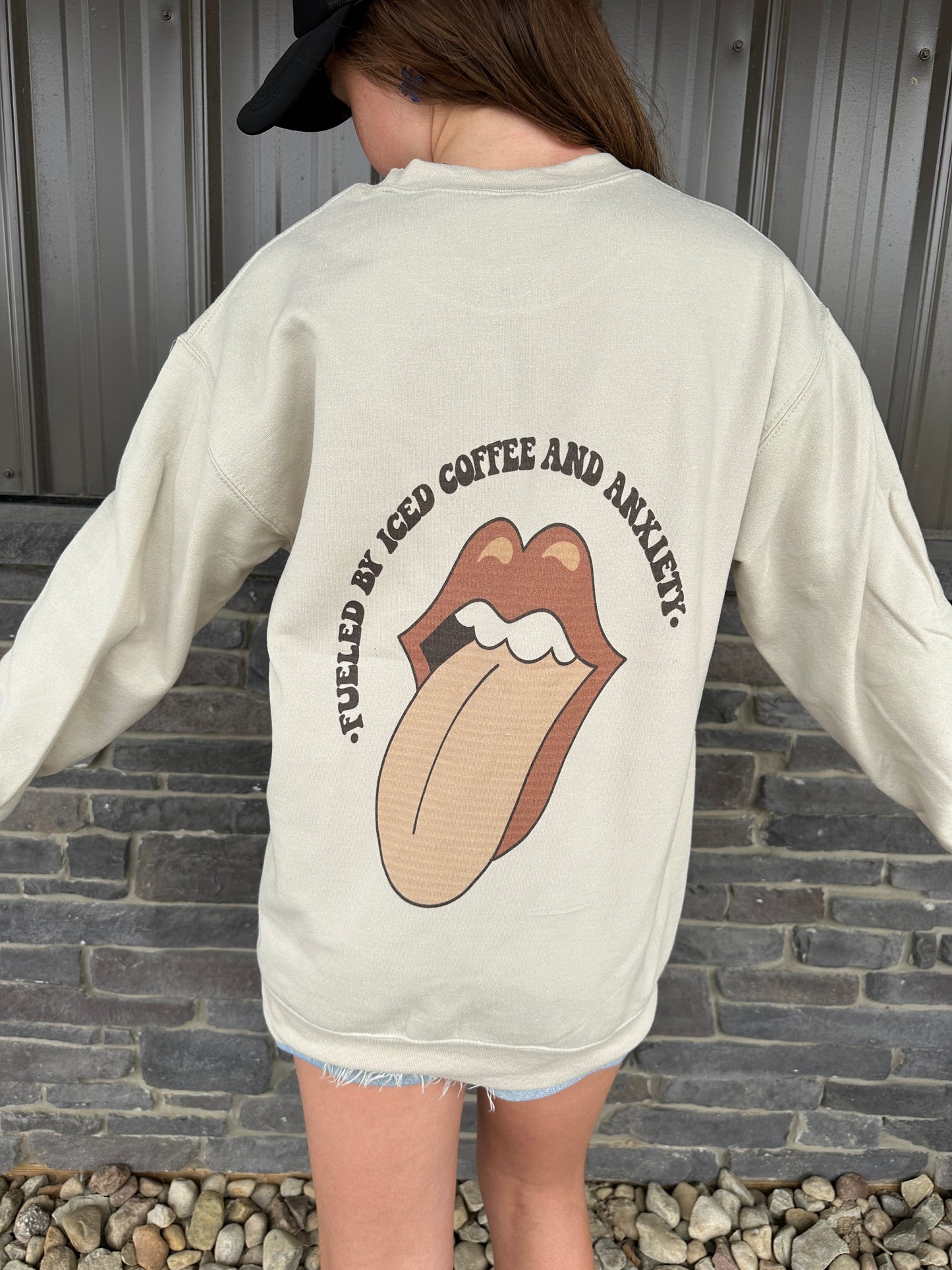 Coffee and Anxiety Crewneck