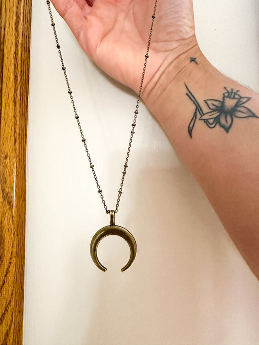 Crescent Moon Necklace